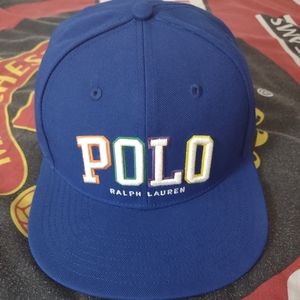 Polo Ralph Lauren Big Script Snapback hat New w/ tags
